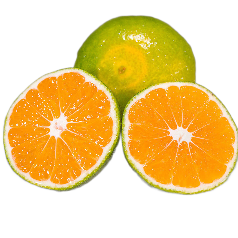 闽域寻鲜湖北青皮蜜桔当季青皮橘子酸甜橘子青桔子新鲜应季湖北水果蜜桔子 5斤【单果45-50mm】净重4.5斤 橘子爱好者