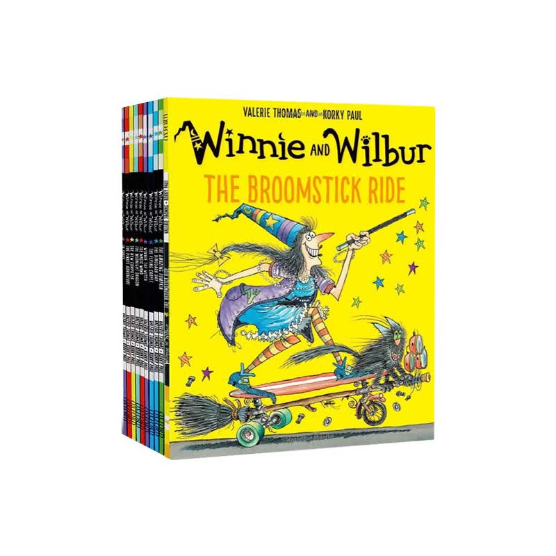 Winnie the Witch 女巫温妮绘本 点读版10册礼盒装 英语绘本 牛津英文原版 支持小蝌蚪小达人点读笔点读