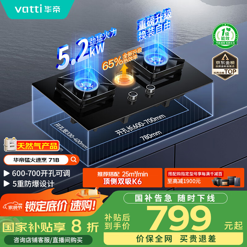 Vatti/���� ȼ���� 5.0kW i10071Bϵ�� i10071B ��Ȼ��