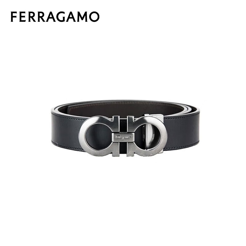 ������Ľ��Ferragamo����ʿ˫��ɵ���ţƤ����Ƥ�� 675542 464231 115 1659.22Ԫ