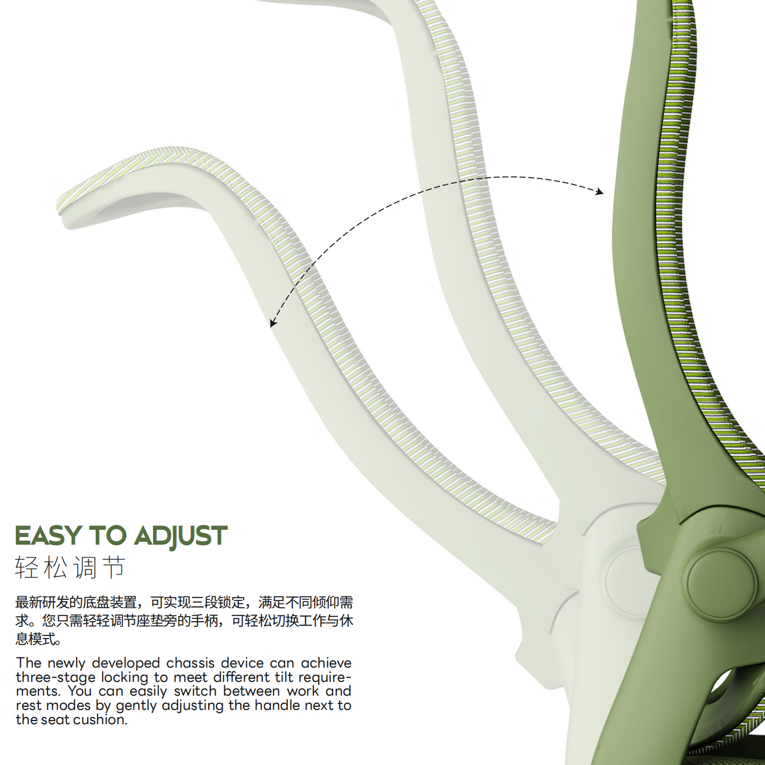 GAVEE精灵系列人体工学椅 可折叠扶手办公椅宿舍书房电脑椅网红款 淡粉色 网布 GAV-精灵系列 120-155度(含) 可旋转可升降扶手