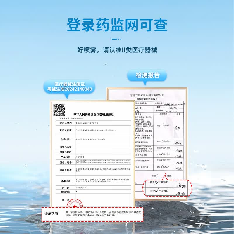 葵花生理海盐水鼻腔喷雾鼻炎喷剂生理盐水洗鼻器成人海盐水喷鼻110ml 【鼻塞鼻痒】110ml *2支