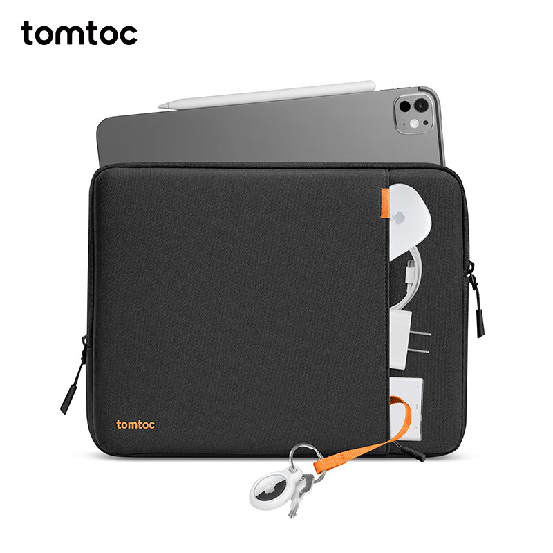 tomtoc平板收納包iPad Pro內(nèi)膽包11寸筆記本包Air13寸平板電腦保護(hù) 經(jīng)典黑 11英寸_iPad_Pro_&_Air