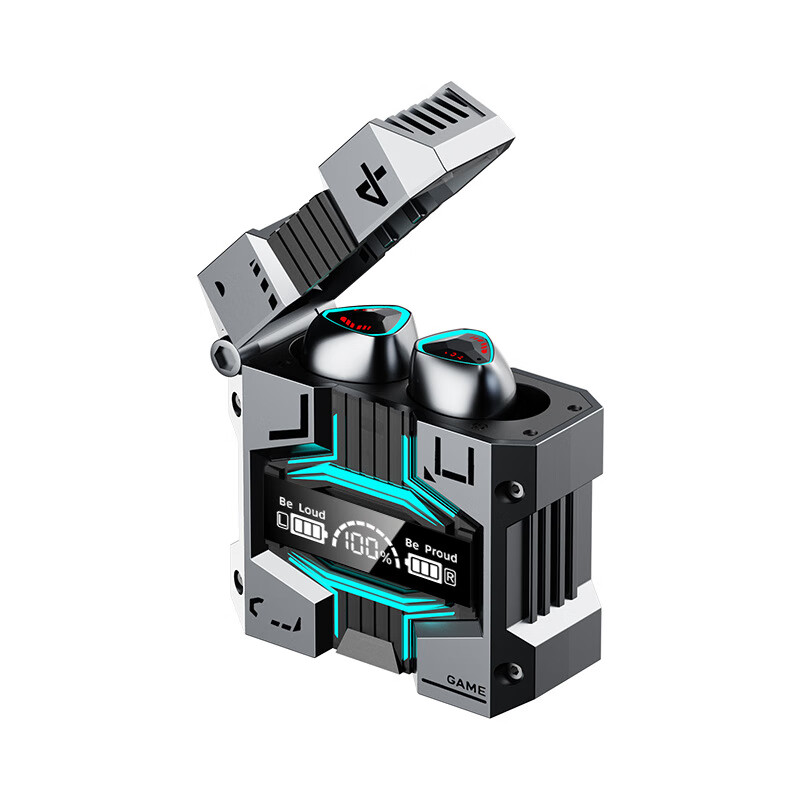 M45蓝牙耳机大电量无线蓝牙耳机电竞游戏耳机运动长续航新款耳机 黑色