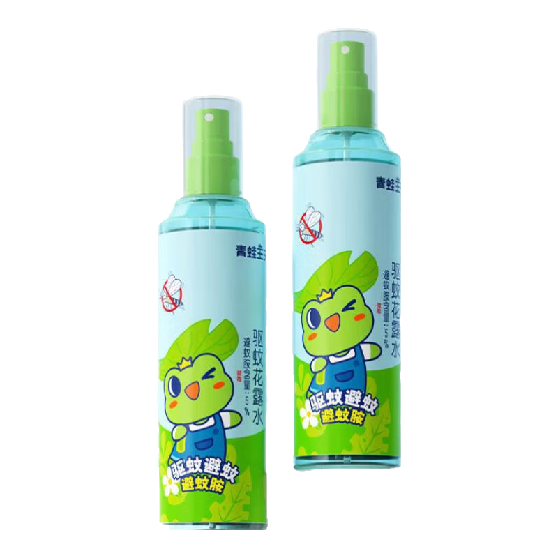 青蛙王子兒童驅(qū)蚊花露水噴霧防蚊噴霧戶外清涼驅(qū)蚊液寶寶戶外便攜花露水 驅(qū)蚊花露水【1瓶185ml】