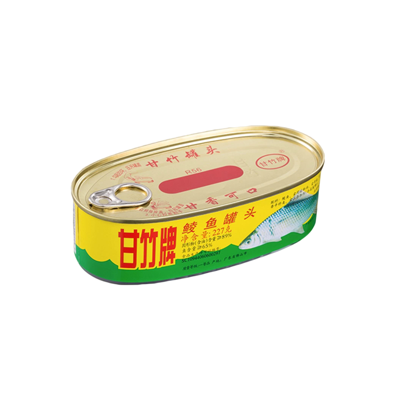 甘竹牌廣東炸鯪魚(yú)罐頭227g*3罐廣東特產(chǎn)速食下飯熟食魚(yú)肉腌制魚(yú)零食 【鯪魚(yú)罐頭】227g*4罐