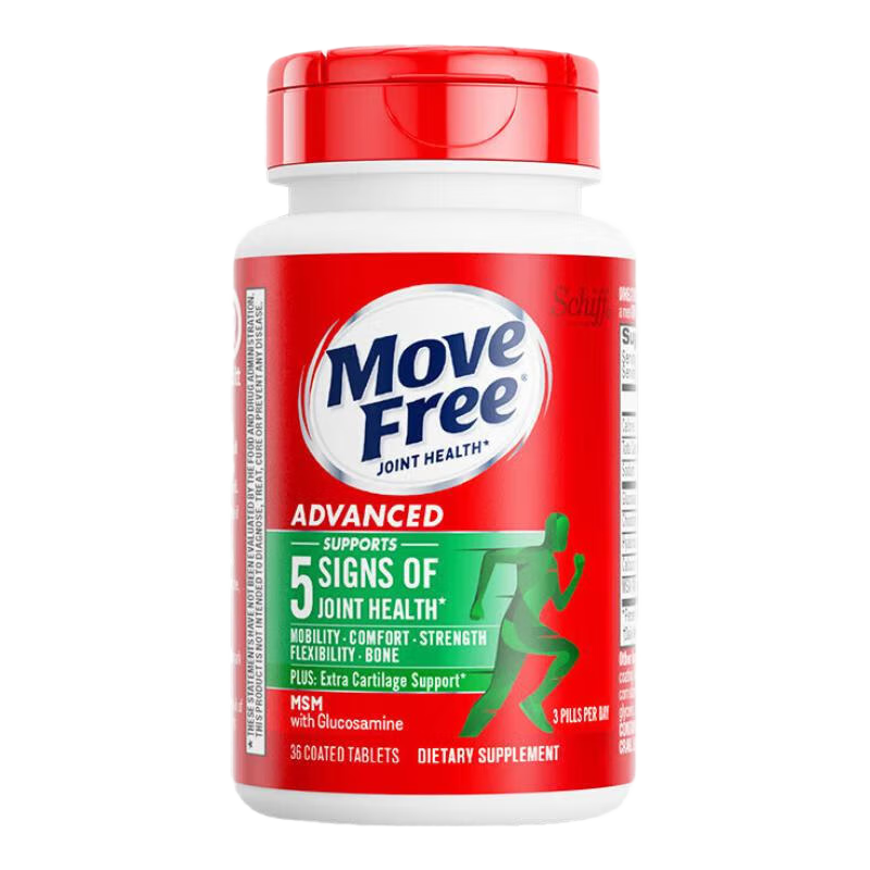 ���ڲ�������ڣ�Move Free��ά����������������ƿ36�� ��������ά����MSM ���������� ����Ʒ����װ����ƿ36��