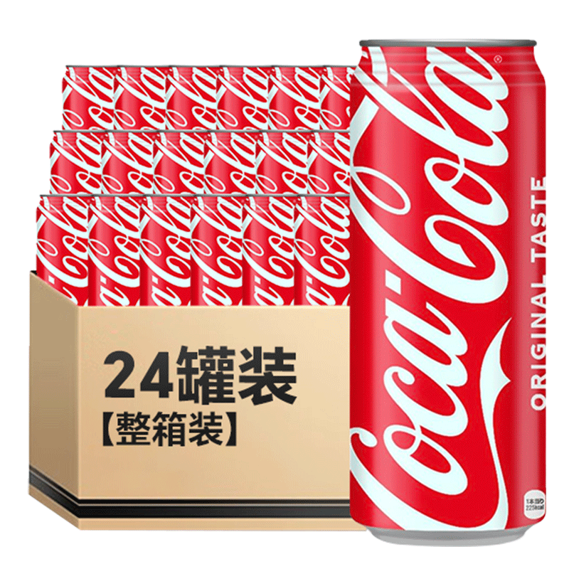 �ɿڿ��֣�Coca-Cola���ձ�ԭװ���� ������ ̼������ ���ް�װ 500ml*24ƿ 233Ԫ