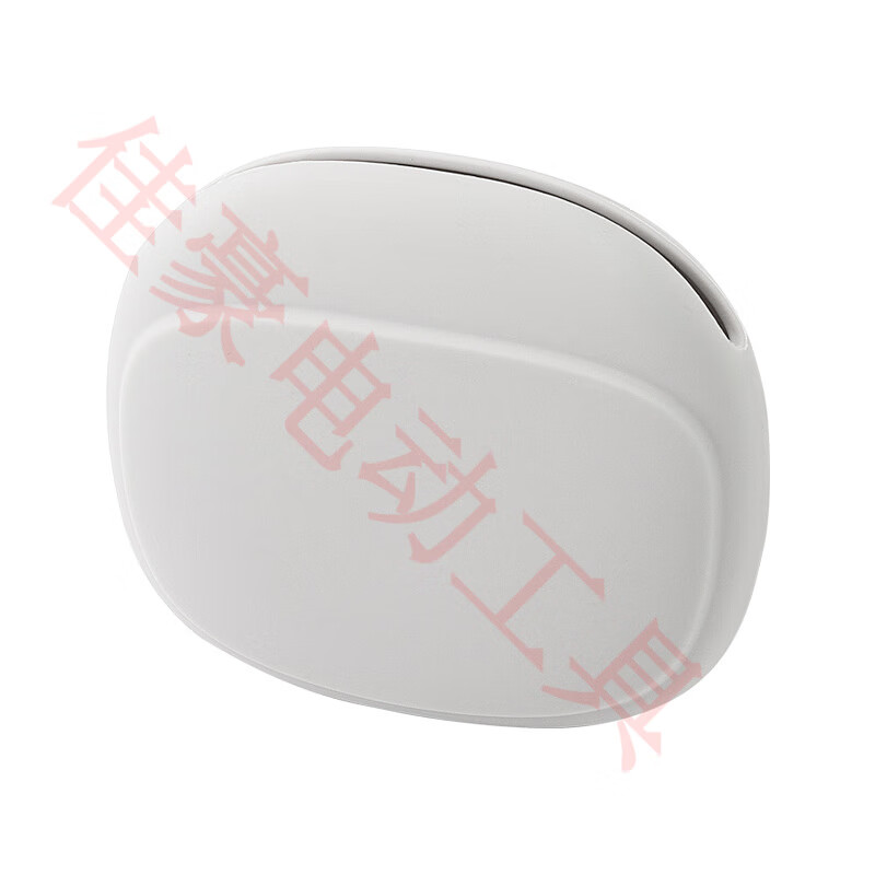 納川（NC）簡約時尚手機數(shù)據(jù)線整理包迷你耳機收納盒便攜保護 靜謐灰 9x7.6x2.5cm