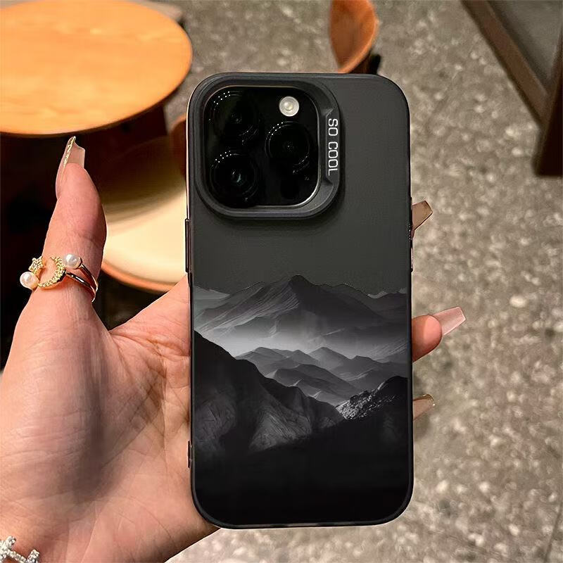 A��ɫɽ������ƻ��16Pro/15�ֻ���iPhone13/14����12/11�ᱡX/7/8 ��ɫ iPhone 12