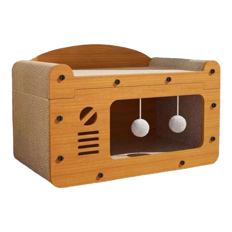 【京东快递】猫抓板猫窝一体式耐磨耐抓逗猫神器 56沙发款【猫沙发】