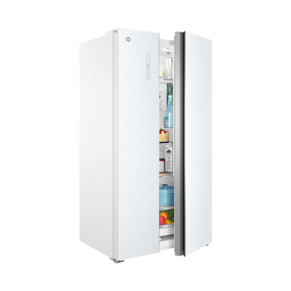 格力晶弘对开门冰箱 541L -33℃深冻 精细分储 英伦白