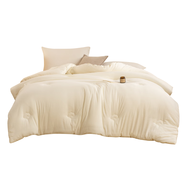 无印良品A类棉花被芯100%新疆棉被子单人6斤150x200秋冬被褥子宿舍上下铺