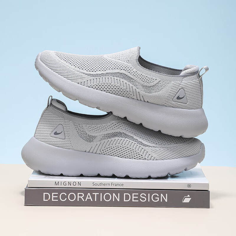 泰和源老北京布鞋男款2025新款夏季透气一脚蹬轻便网面情侣款休闲健步鞋 男款黑色 78911 44