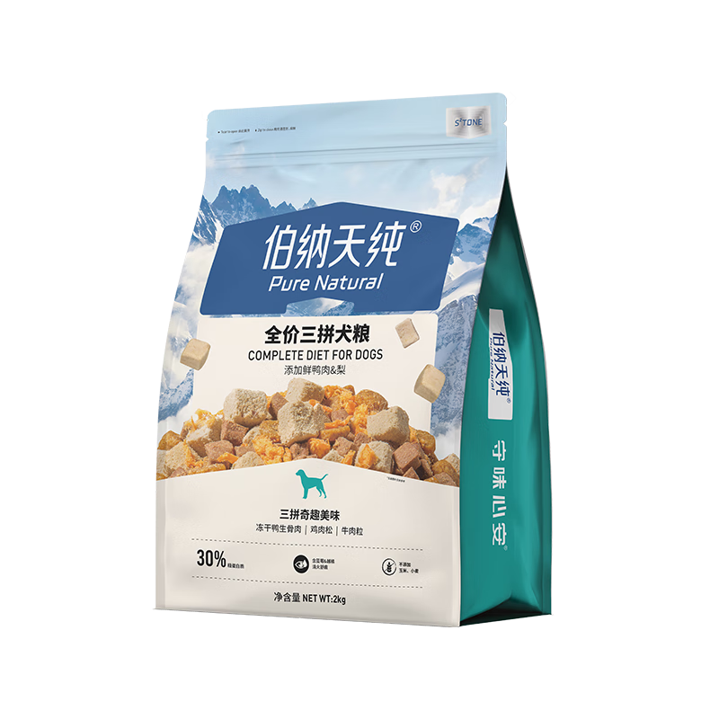 Pure&Natural �����촿 Ѽ���涳����ƴ����2kg/4�� 67.9Ԫ