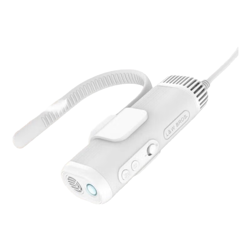 來旺兄弟10分棒寵物吹水機掛脖吹風(fēng)機狗狗貓咪洗澡強勁大功率吹干吹毛神器 【解放雙手】掛脖吹水機白色