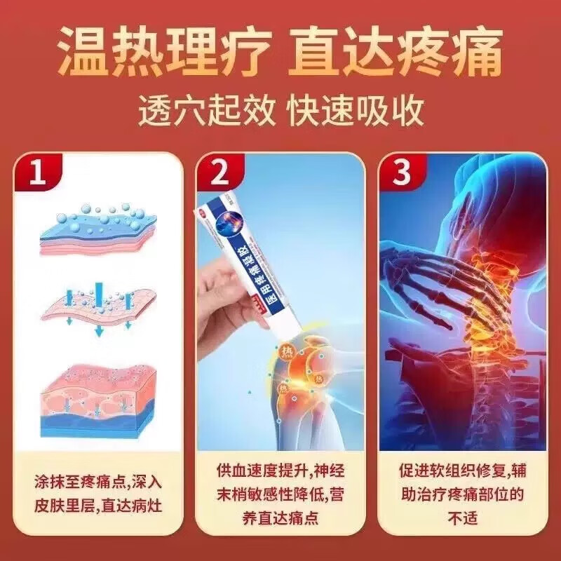 白云山关灵活医用疼痛凝胶方官网球肘凝胶手肘损伤肘关节疼痛 发新包装2盒见效装70人选择