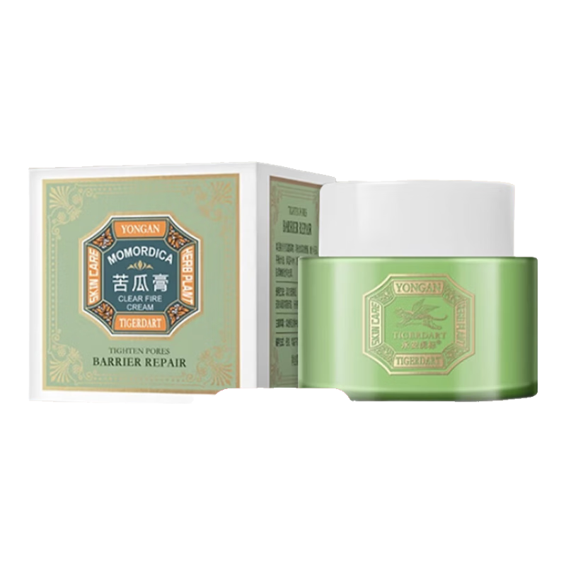 永安虎标苦瓜膏滋润爽肤清爽面霜护肤苦瓜清快水爽肤水 苦瓜膏50g