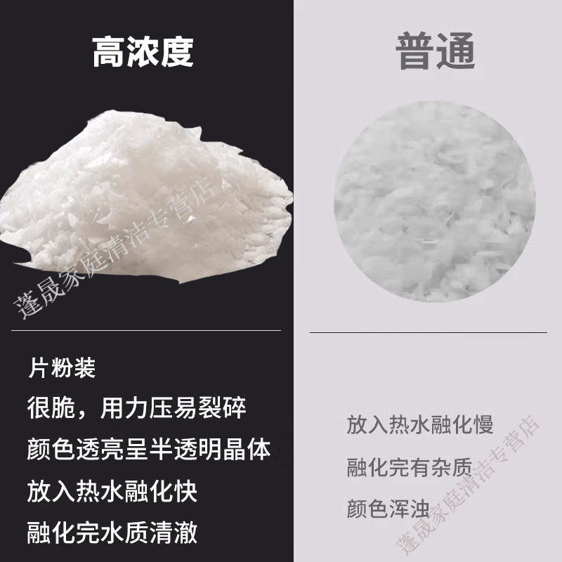物物洁去油污纯碱片碱油烟机清洗工业碱厨房专用除油渍下水道疏通强碱 5斤桶装【强力油污剂】