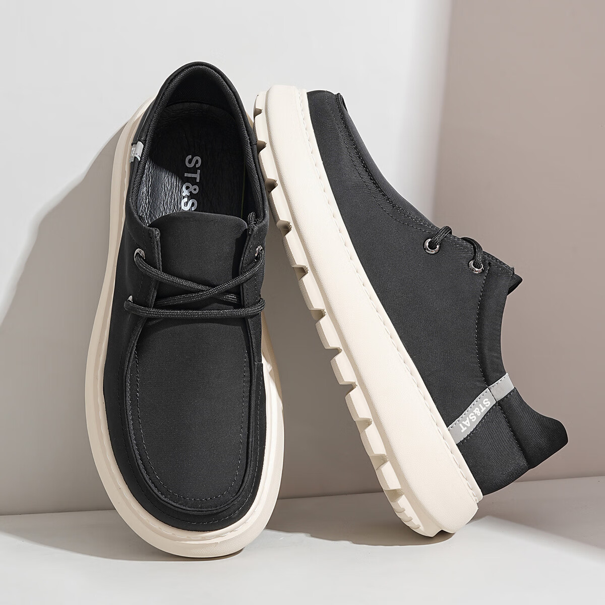 星期六男鞋夏季透气舒适布鞋软底健步鞋运动休闲鞋爸爸鞋复古休闲鞋子男