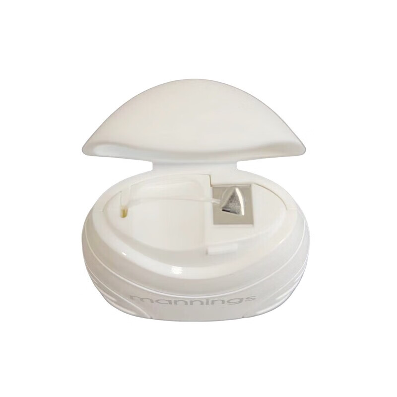 万宁（mannings）佩安娜mannings万宁牙线微晶蜡顺滑牙线盒便携清洁牙缝50米*2 万宁牙线200米/2排/2026年4月