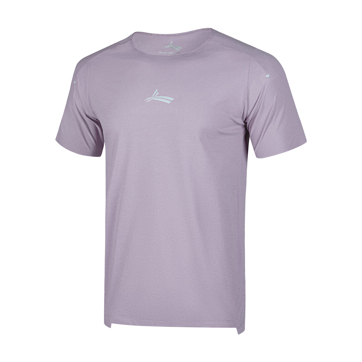 沃兰迪i-skin冰皮运动短袖T恤吸汗透气夏季速干舒适圆领半袖凉感纯色 烟雾紫 S