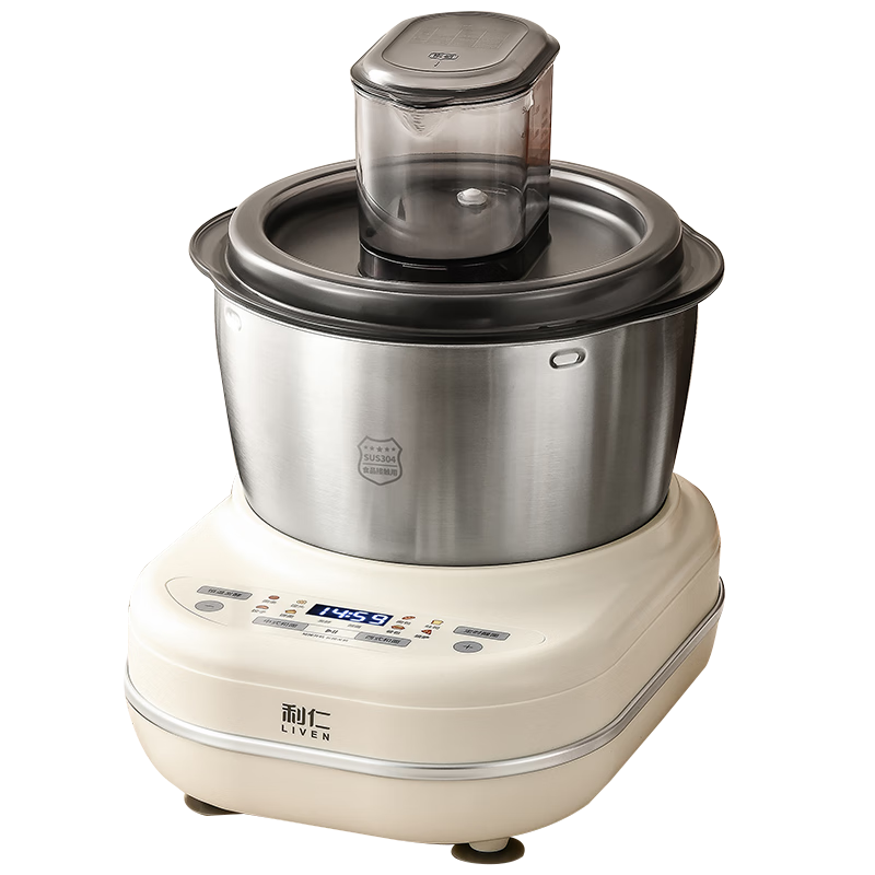 利仁（Liven）和面机 新款全自动家用揉面机搅面机 智能和面机家用全自动和面揉面一体机 醒面发面一机多用 【 5L 中西式和面】专利控水箱+智能菜单