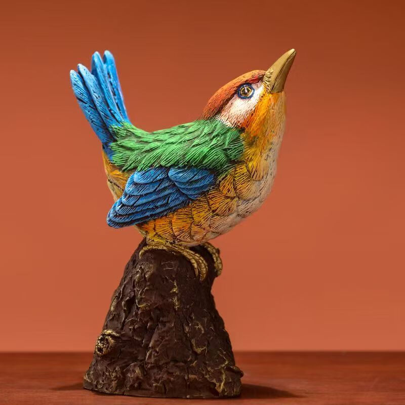 箐铜记黄铜喜鹊摆件喜上眉梢家居客厅桌面装饰品乔迁开业送礼吉祥好物 喜鹊 新中式