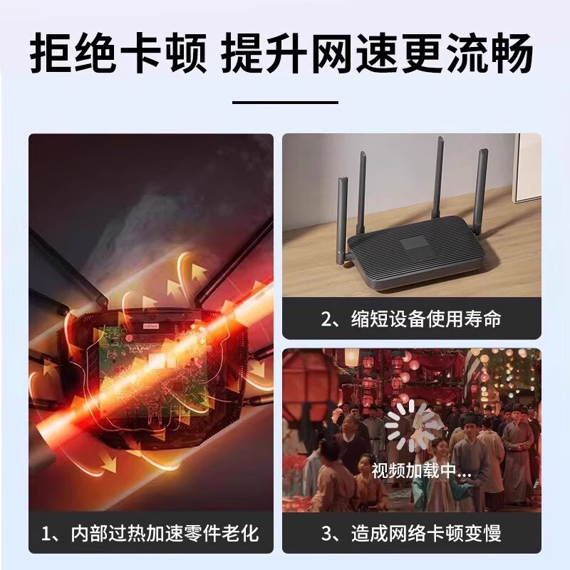 AMD RYZEN路由器定时重启控制线24小时自动断电重启线光猫WIFI复位电源开关 2条家用【自动重启连接线】优化