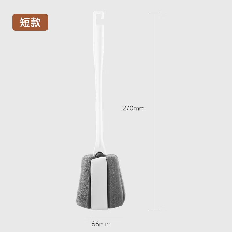 LEC日本納米海綿杯刷超長(cháng)柄清潔水杯奶瓶水壺保溫杯破壁機清洗刷 納米海綿杯刷粗口