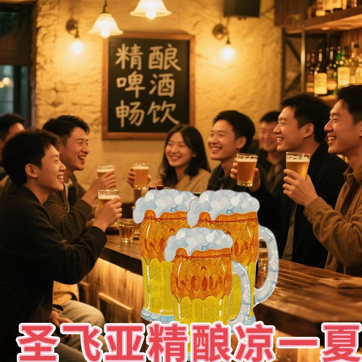 圣飞亚比利时小麦精酿啤酒整箱发酵啤酒一升13度全麦高浓度原浆无添加 一箱六罐 1000mL 6罐 礼盒装