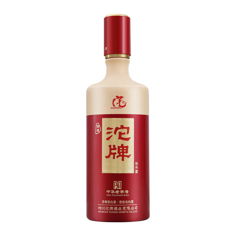 沱牌 【中秋佳节】舍得沱牌浓香型白酒 商务宴请节日送礼聚会礼盒装 52度 500mL 6瓶沱牌特酿珍品整箱