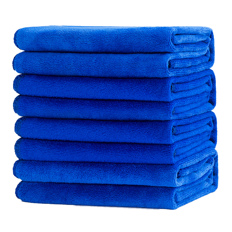 美家日记抹布 蓝色75*35cm*2条加厚加大 商用物业洗车抹布 吸水家务洗碗布