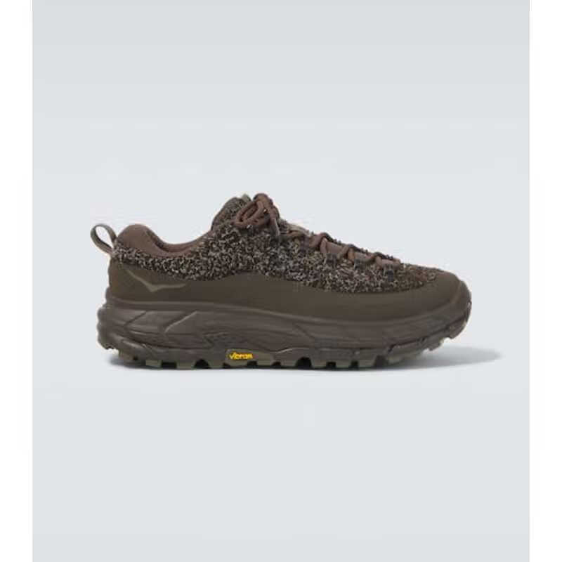 Hoka One One 奢侈品 男士 TOR SUMMIT 皮质运动鞋 brown 20 | 7.5 US
