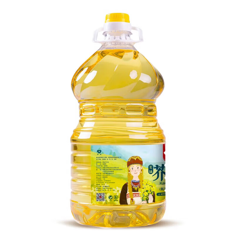 伊古道 芥花油5l双低菜籽油俄罗斯进口菜籽压榨食用油主图