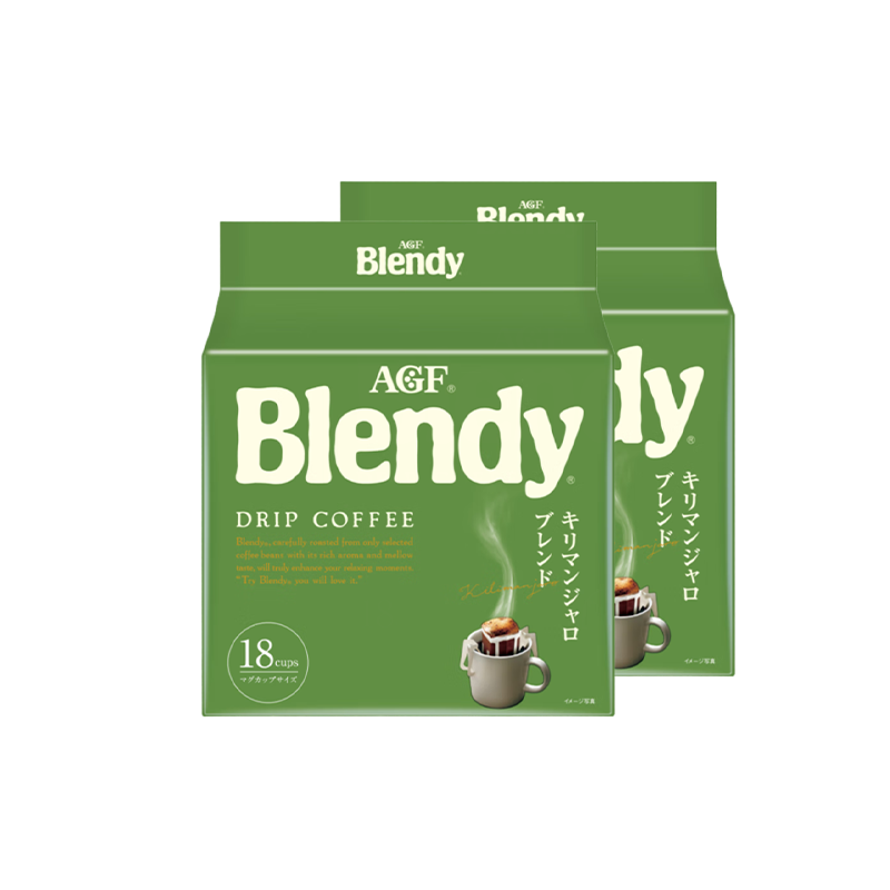 AGF �Ҷ����� ���������޷�ζ 7g*18��*2�� Blendy�˹�ʽ��ĥ�ֳ� 79.9Ԫ