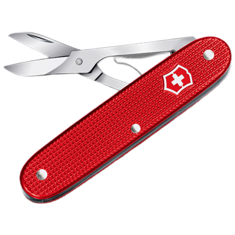 维氏瑞士军刀铝面伴侣X多功能折叠水果刀红色0.8070.20
