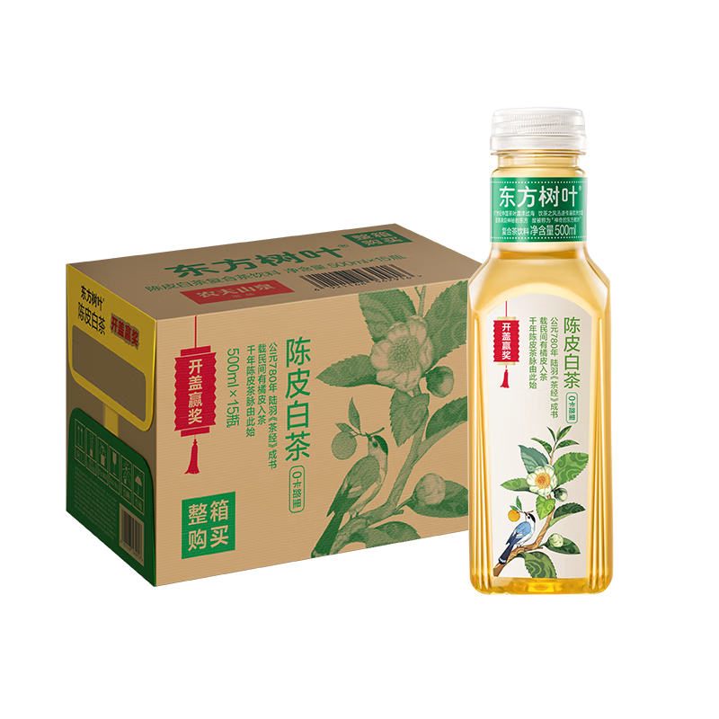 东方树叶 乌龙茶 500ml*15瓶