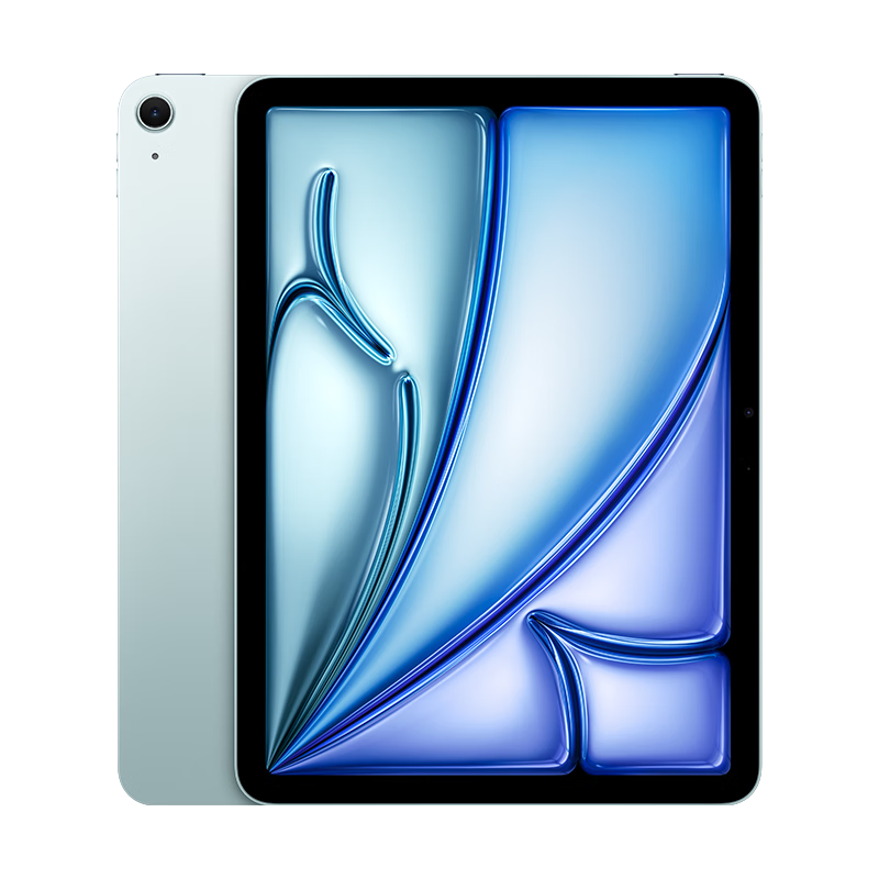 再降价、28日20点、PLUS会员：apple 苹果 iPad Air7 平板电脑 M3芯片 2025 11英寸 蓝色 WLAN版256G