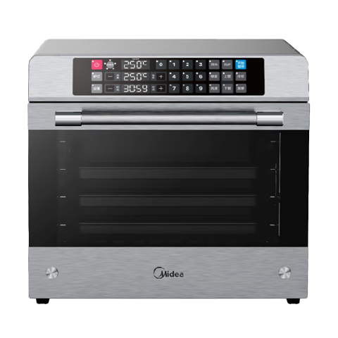 美的（Midea）M60家商两用专业烘焙电烤箱 风平炉二合一 大容量多功能私房 五层同烤/水雾补湿/正反转电机