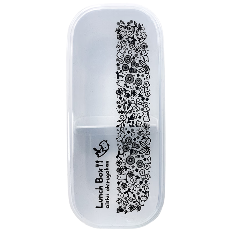斑马牌（ZEBRA）笔盒 BE-00便当盒型 白色