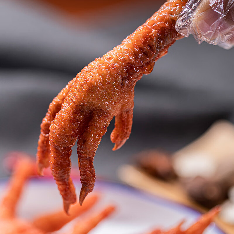 马大姐厨坊虎皮鸡爪30g多味鸡爪30g独立包装开袋即食卤味 虎皮鸡爪*15袋