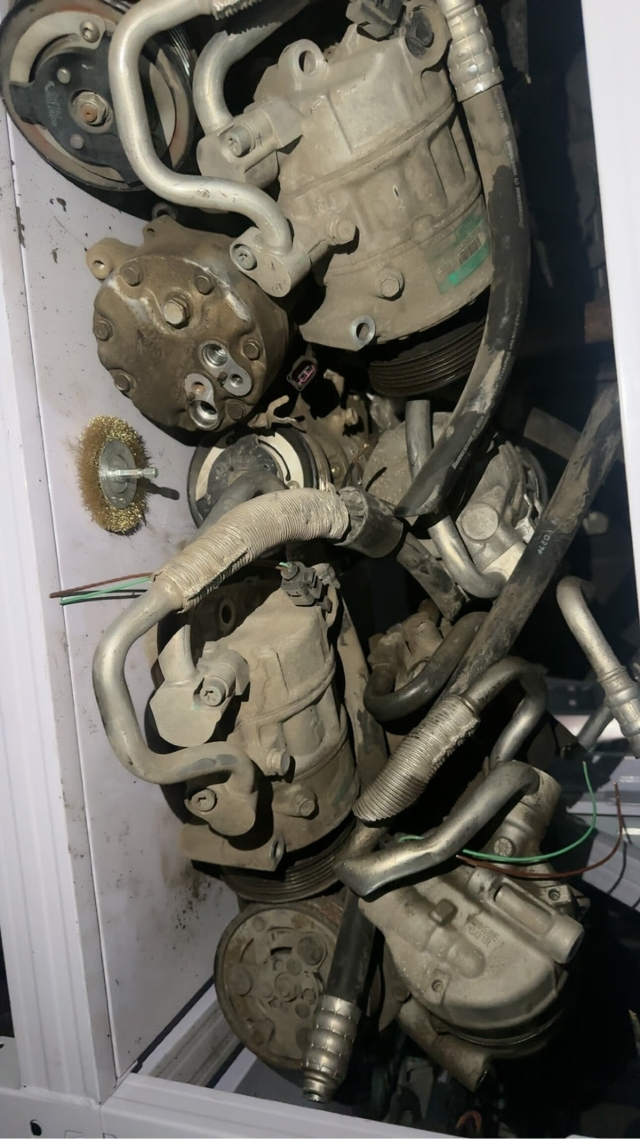 大众途观途安速腾迈腾明锐开迪cc高尔夫6空调泵空调压缩机冷气泵