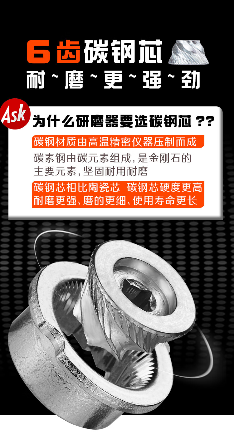 万人磨胡椒研磨器304不锈钢家用手动调料瓶花椒手磨白黑胡椒粒牛排现磨 【陶瓷芯】304高款二个