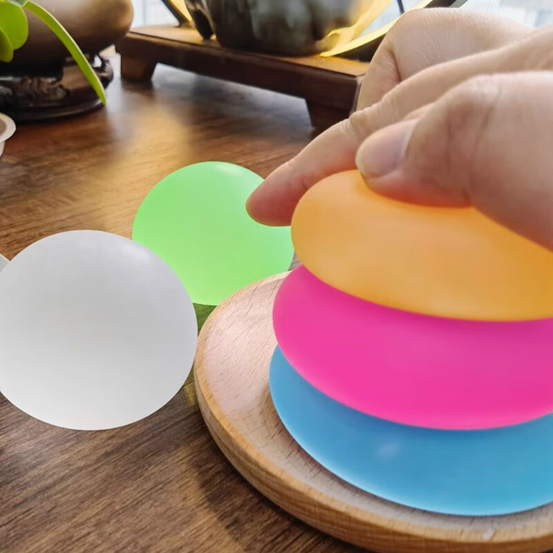 MPPMCK儿童解压玩具麦芽糖捏捏乐慢回弹手作球益智礼物生日透明糖浆球 【主图款】手感升级大号6cm