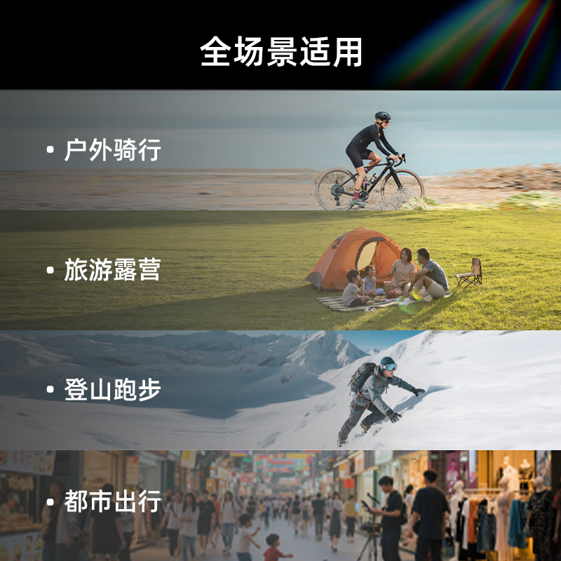 HILX折叠偏光运动近视太阳镜男女逛街开车钓鱼运动护眼墨镜Unfold 【宝丽来-偏光款】Unfold-C1银色