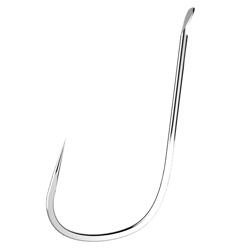垂弦釣魚(yú)鉤散裝白袖無(wú)倒刺魚(yú)鉤袖鉤競(jìng)技臺(tái)釣羅非袖飛磕袖 白袖無(wú)刺50枚（送的型號(hào)備注 不備注不送） 8號(hào)