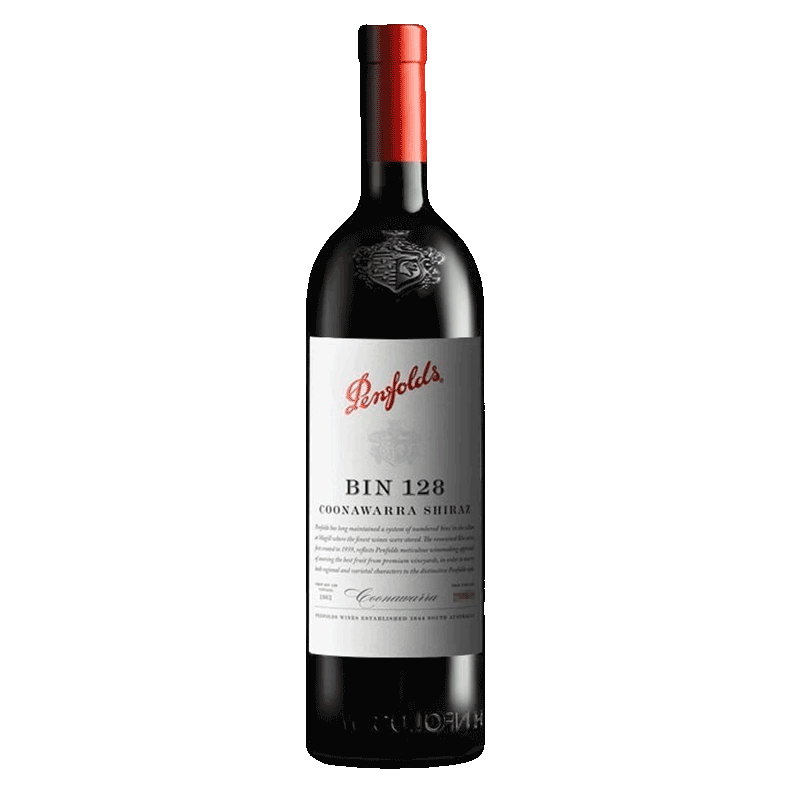 奔富（Penfolds）BIN128库纳瓦拉设拉子干红葡萄酒 750ml*1支原瓶进口木塞【澳版】