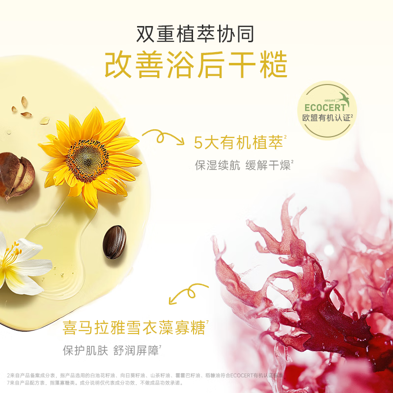 WICKLE婴儿沐浴露洗发水二合一宝宝专用新生儿0岁幼儿洗沐奶蜜男女孩 【白池花】炼乳奶蜜270ml*2