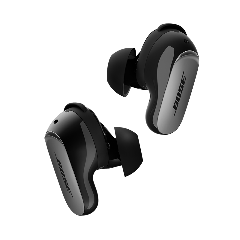 BOSE【王鹤棣同款】QuietComfort消噪耳塞UltraII 真无线蓝牙QC4代主动降噪耳机高清通话 大鲨小鲨系列 消噪耳塞Ultra II-经典黑 大鲨四代